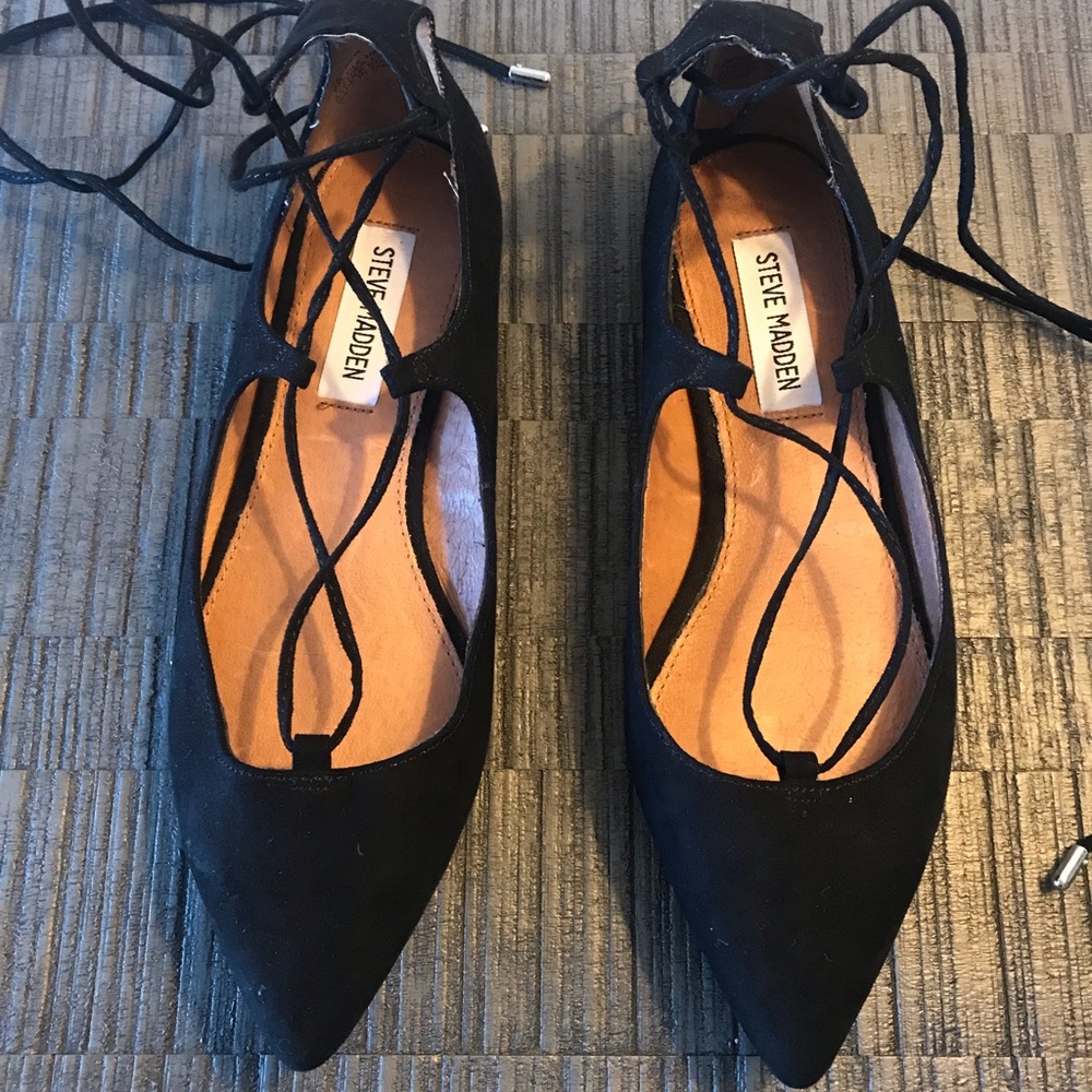 Lace-up Steve Madden Flats